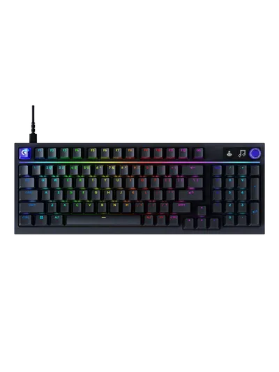 Клавиатура Logitech G316 X 98, механическая, проводная USB, чёрная, RUS