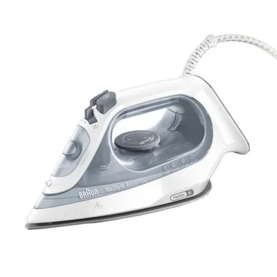 Утюг BRAUN SI3054GY, 2400 Вт, паровой удар 180 г, керамическая подошва, 0.27 л