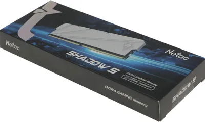 Модуль памяти NETAC NTSSD4P32SP-08W Shadow S, DDR4 8 ГБ, 3200 МГц, DIMM