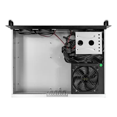 Серверный корпус ExeGate EX298434RUS, 2U, RM 19", глубина 330мм, БП 500PPH-SE