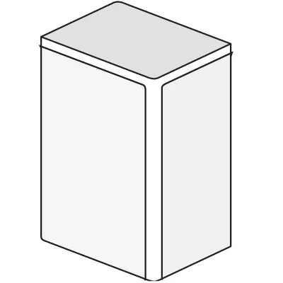 Заглушка DKC 00581 LM 30x10, In-liner Classic