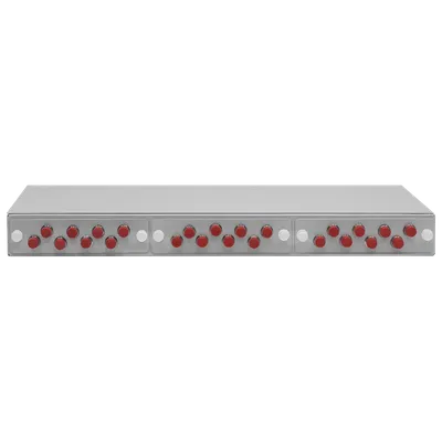 Кросс оптический SNR SNR-ODF-24R-24FC, 19", 24 порта FC, 1U