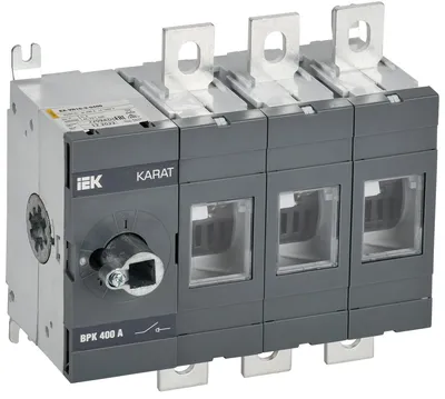 Выключатель-разъединитель IEK KARAT KA-VR10-3-0400, 3P, 400 А