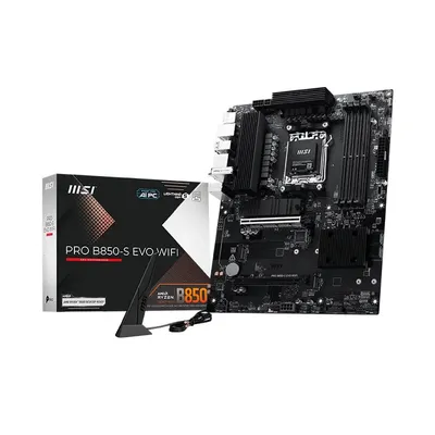 Материнская плата MSI PRO B850-S EVO WIFI, AM5, B850, ATX, DDR5