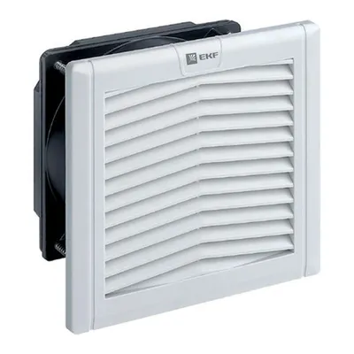 Вентилятор с фильтром EKF FAN52F, 52 м³/ч, 124×124мм, IP54
