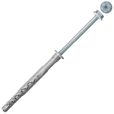 Fischer SXRL 10x290 FUS (шестигр. голова с шайбой, внутр. отв. Т40) (упак. 50шт) (522729)