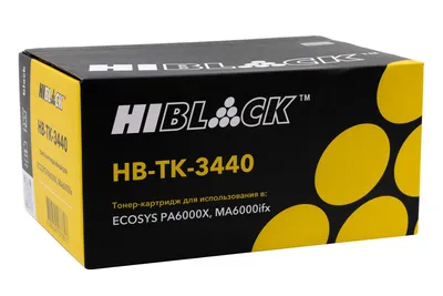 Тонер-картридж Hi-Black HB-TK-3440, для Kyocera ECOSYS PA6000X/MA6000ifx, 40K
