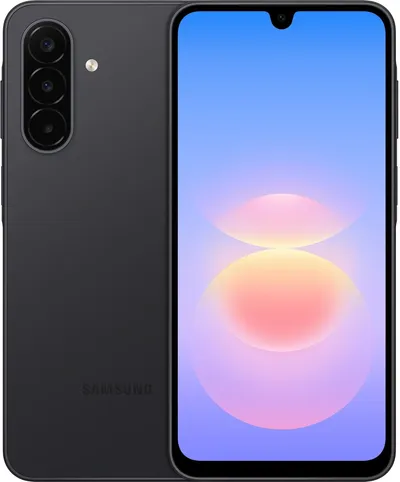 Смартфон Samsung SM-A185F Galaxy A18 128Gb 4Gb черный моноблок 3G 4G 2Sim 6.7" 1080x2340 Android 17 50Mpix 802.11 a/b/g/n/ac/ax NFC GPS Protect microSD max2048Gb