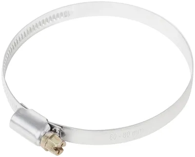 Хомут обжимной накатной FIT 99333т, 60-80мм, нерж. сталь, 9мм