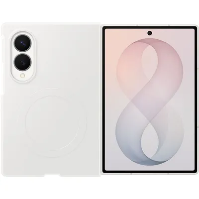 Чехол Samsung Silicone Magnet Case Samsung Galaxy Z Fold8 (F971) (EF-EF971CWEGRU) Cream