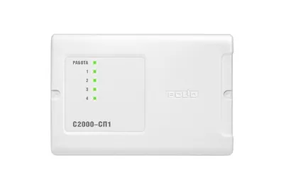 Блок сигнально-пусковой Болид С2000-СП1, 4 реле, RS-485, IP30
