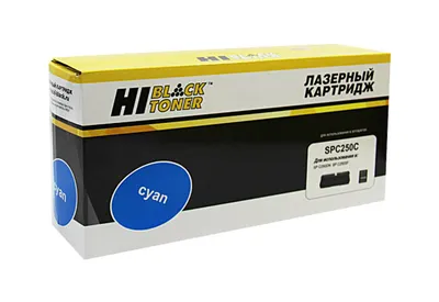 Тонер-картридж Hi-Black HB-SPC250C, для Ricoh, C, 1600 стр.