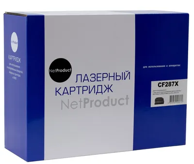 Картридж NetProduct N-CF287X, для HP LJ M501dn/M506dn/M527dn, 18K