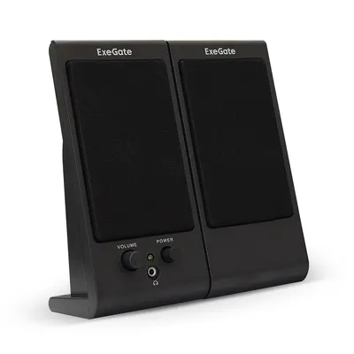 Exegate EX287056RUS Акустическая система 2.0 ExeGate Tango 230 (питание USB, 2х3Вт (Вт RMS), 80-20000Гц, черный)