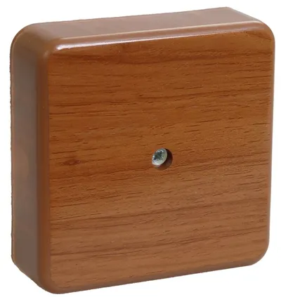 Коробка распределительная IEK UKO10-075-075-028-K24, 75×75×28мм, IP40, с клеммами