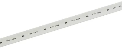 Трубка термоусадочная IEK UDRS-D12-100-K01, 12/6 мм, нг-LS, белая, 100 м