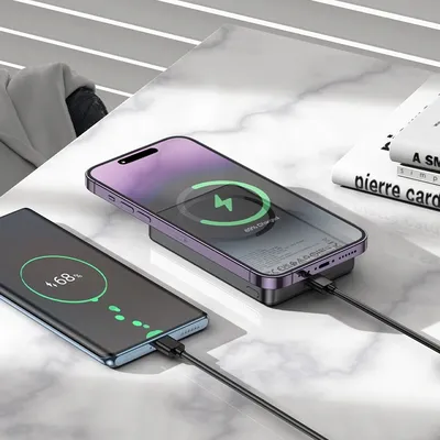 Внешний аккумулятор Hoco Q34 Clever 44068, 10000 мА·ч, 20 Вт, MagSafe