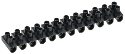 Зажим винтовой IEK ЗВИ-5 UZV5-005-04-2, 1,5–4 мм², чёрный
