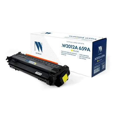 Картридж NV Print NV-W2012A-659A-Y, жёлтый, для HP Color LJ M856/MFP M776, 13000 стр.