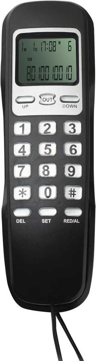 80002752 Телефон проводной Ritmix  RT-010  черный