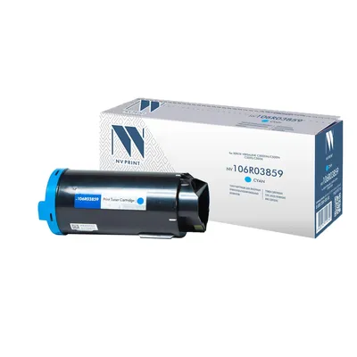 Картридж NV Print NV-106R03859C, голубой, 2400 страниц, для Xerox VersaLink C500/C505