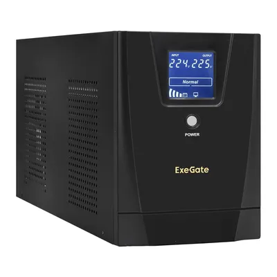ИБП ExeGate EX292636RUS, 3000VA/1800W, LCD, AVR, Line-Interactive