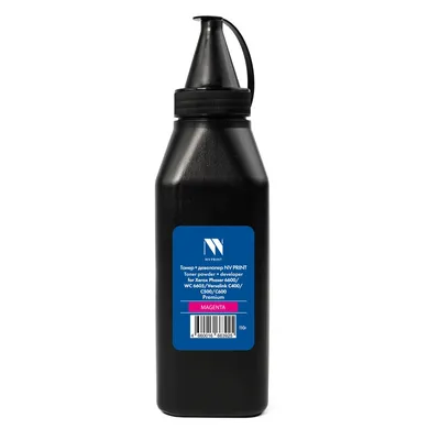 Тонер + девелопер NV Print NV-XR6600-PR-110GM, пурпурный, 110 г, лазерная печать