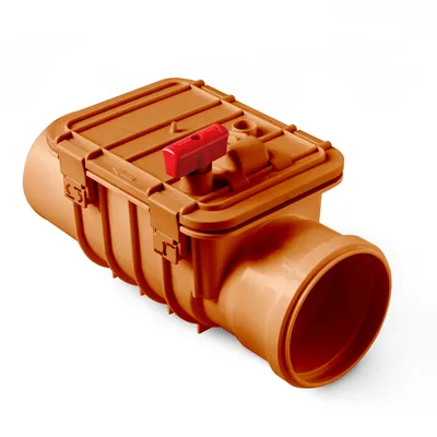 Клапан обратный PRO AQUA PPH80110, 110 мм, PP, раструбный
