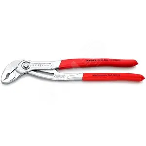 Клещи переставные Knipex KN-8703300SB Cobra, 300 мм, захват 70 мм, ключ 60 мм