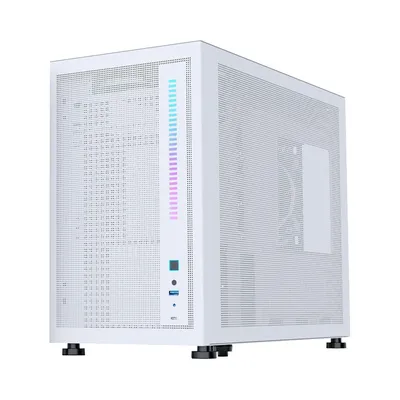 Корпус 1STPLAYER MIKU Mi6 White, Micro-ATX, сталь, 205×352×440 мм