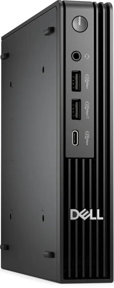 Неттоп Dell Pro Plus QBM1250 Micro Core Ultra 9 285 (2.5) 64Gb SSD2Tb Graphics Windows 11 Pro GbitEth WiFi BT 180W мышь клавиатура черный (DPMP-9481)