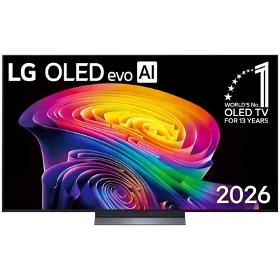 Телевизор LG OLED65C6RLA.ARU, 65", OLED 4K, 120 Гц, Smart TV (WebOS 26)