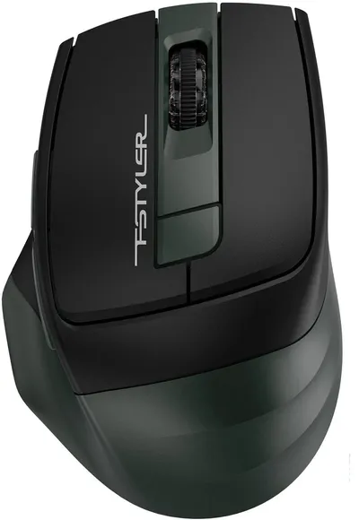 Мышь A4Tech Fstyler FB35 Midlight Green, беспроводная, 2000 dpi, BT/радиоканал, 6 кнопок