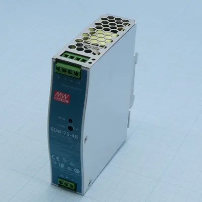 Блок питания Mean Well EDR-75-48, AC-DC, 76.8Вт, 48В/1.6А, DIN-рейка