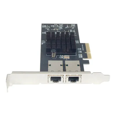 Сетевой адаптер ST-Lab N-1320 (NE-D39-1210-00-00012), 2x10GbE RJ45, PCIe Gen4 x4, Intel E610-XAT2