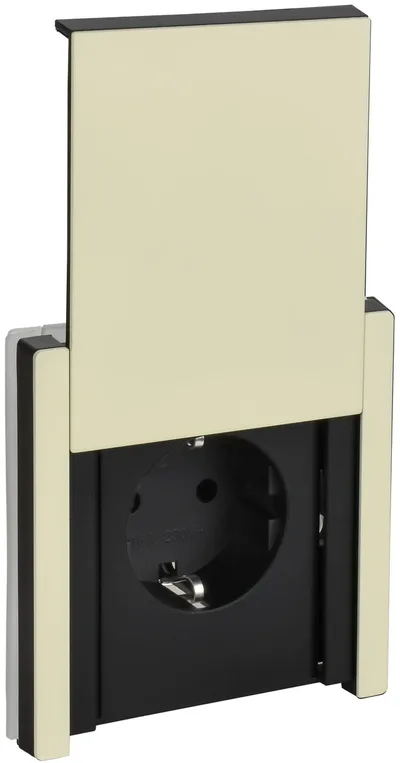 Розетка IEK FORTE&PIANO FP821M, 1-местная, с заземлением, 16 А, IP44
