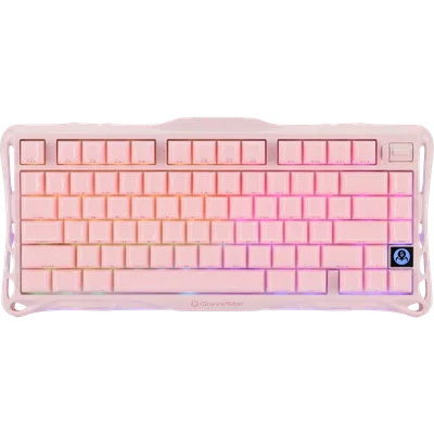 Gravastar 6972448923590 Игровая клавиатура/ Механическая беспроводная клавиатура Gravastar Mercury  K1 P PNK