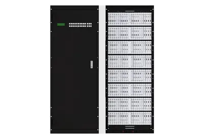 Шасси модульного матричного коммутатора Intrend [ITMMS-140x140] 160x160, поддержка 4K60, 4 блока питания