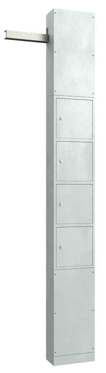 Короб кабельный IEK КСС IND-KSS-1, сталь, IP31, 300×150 мм, RAL 7035