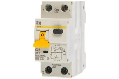 АВДТ IEK АВДТ-32 MAD22-5-025-C-30, 1P+N, C, 25 А, 30 мА, тип A