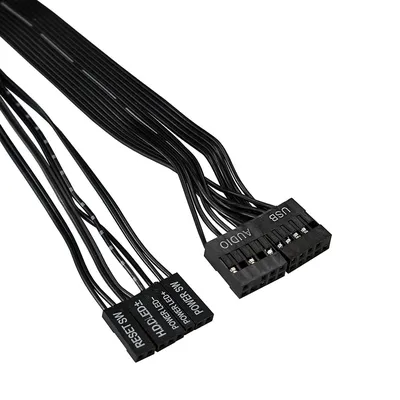 Компьютерный корпус Miditower ExeGate XP-332 Black, ATX, (XP500, Black,120мм), 2*USB, Audio
