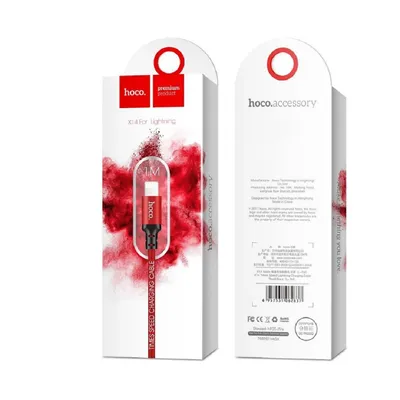 Кабель HOCO HC-62837 X14, USB-A — Lightning, 1 м, 2 А, нейлон