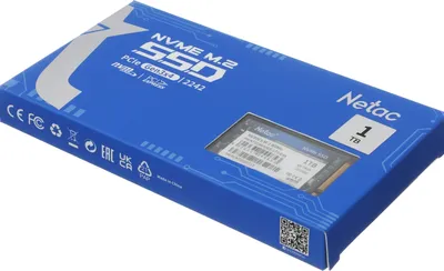 SSD Netac NT01NV30ES-1T0-E4X, 1ТБ, M.2 2242, PCI-E 3.0 x4, NVMe