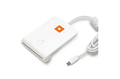 Считыватель ESMART ER7736, USB-C, CCID, 13.56 МГц, SAM-слот