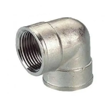 Угольник Aquadeel BFN-013-202, ВВ 1/2", 90°, латунь никелированная