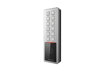Терминал доступа Hikvision DS-K1T805MX, биометрический, со считывателем Mifare