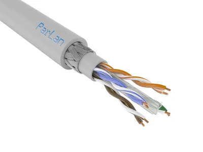 Кабель Паритет 104116, U/UTP Cat6e, 4х2х0,57, бронированный, PVC