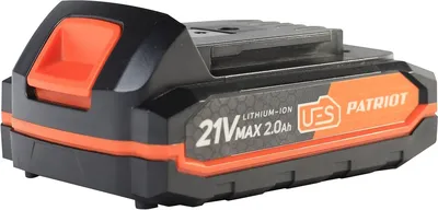 Аккумулятор PATRIOT PB BR 21V(Max) Li-ion UES, 21 В, 2 А·ч, слайдер