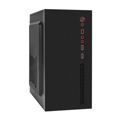 EX299258RUS Корпус Minitower ExeGate BAA-403U2-UNS450 (mATX,БП UNS450 с  вент. 12см,1*USB+2*USB3.0,HD Audio,черный)
