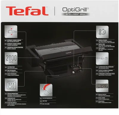 Электрогриль Tefal 7211005082, 2000Вт